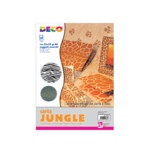 Carta JUNGLE 80 gr. SOGGETTI E COLORI ASSORTITI