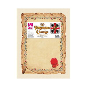 CARTA PERGAMENA Gonzaga 21x29,7 cm. 160 gr. 10 FF. (carta telata)
