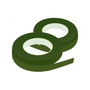 Nastro Floreale in CRESPA ADESIVA Verde