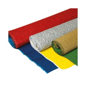 Carta CRESPA Pesante BICOLORE 180 gr. COLORI ASSORTITI