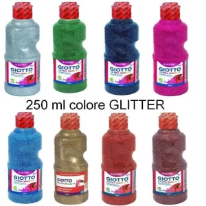 Tempera GLITTER flacone 250 ml