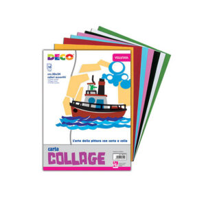 Carta VELLUTATA 20x24 cm. 130 gr. COLORI ASSORTITI