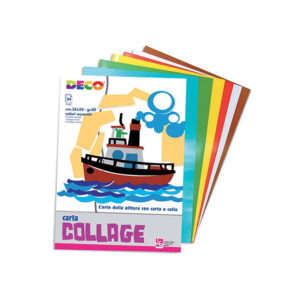 Album CARTA COLLAGE 80 gr. Colori Assortiti