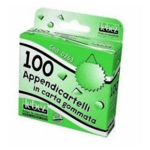 APPENDICARTELLI scatola 100 pz.