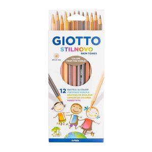 Pastelli GIOTTO STILNOVO SKIN TONES scatola12 pz.