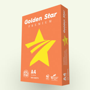 Risma Carta Fotocopie A4 GOLDEN STAR PREMIUM ORANGE