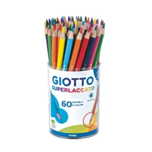 Pastelli GIOTTO SUPERLACCATO barattolo 60 pz.