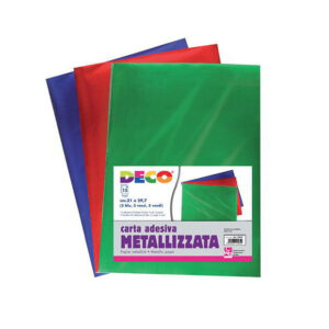 Carta METALLIZZATA 80 gr. ADESIVA