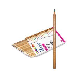 MATITE COLORATE DECO IN LEGNO NATURALE