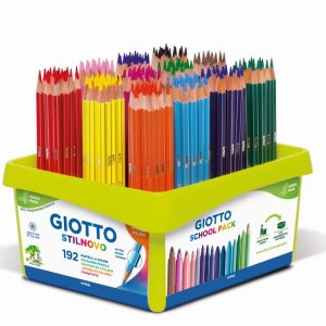 Pastelli GIOTTO STILNOVO SCHOOLPACK 192 pz. in 12 colori