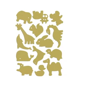 DECORI IN FELTRO CON STACCA/ATTACCA