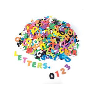 LETTERE E NUMERI IN EVA ADESIVI