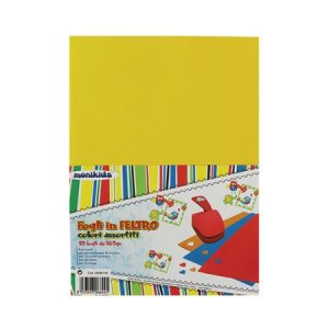 Panno Feltro Album 20x30 cm. Colori Assortiti