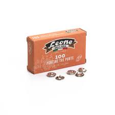 PUNTINE Metallo a 3 Punte scatola 100 pz.