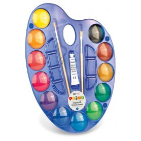 Acquerelli PRIMO tavolozza 12 pastiglie JUMBO