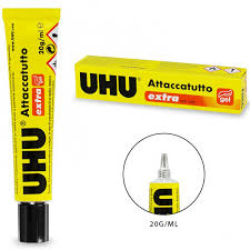 ATTACCATUTTO UHU Trasparente 20 ml.