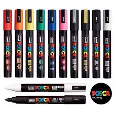 Pennarelli UNI POSCA Punta Media