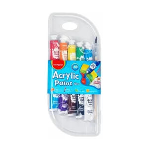 COLORI ACRILICI + TAVOLOZZA ACRYLIC PAINT KEYROAD