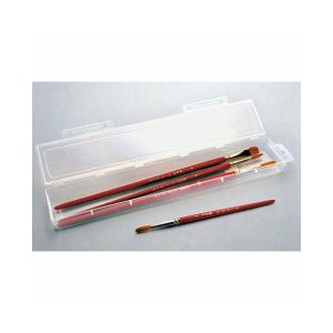 PORTAPENNELLI + 12 pennelli assortiti