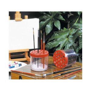 BICCHIERE PORTAPENNELLI in PLASTICA ⌀ 8x8 cm