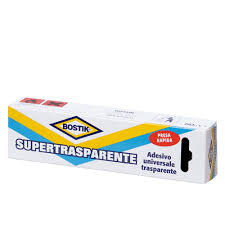 ATTACCATUTTO BOSTIK Supertrasparente 125 ml.