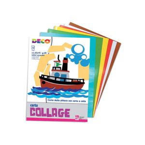 Carta Collage busta 12 fogli