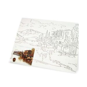 Cartone PREDISEGNATO 30X40 cm. in soggetti assortiti