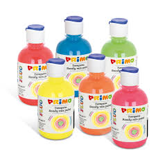 Tempera Fluorescente flacone 300 ml.