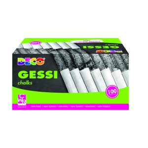 GESSI tondi antipolvere, scatola 100 pz.