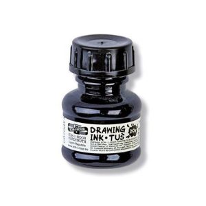 INCHIOSTRO NERO OPACO falcone 20 gr.