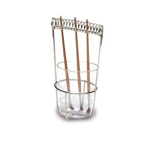 LAVAPENNELLI in ACCIAIO + BICCHIERE INTERCAMBIABILE