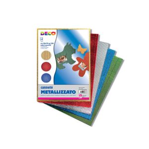 Cartoncino Ondulato foglio 50x70 cm. METAL