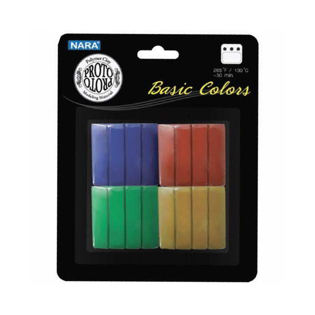 Pasta polimerica in colori assortiti