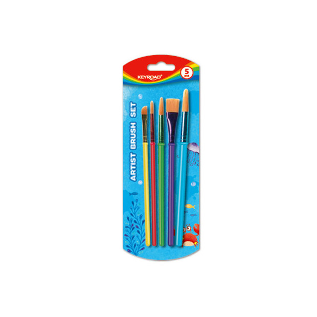 Set 5 PENNELLI sintetici assortiti