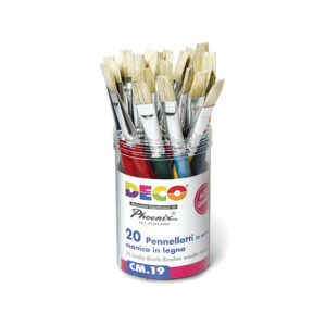 Barattolo 20 PENNELLI Piatti