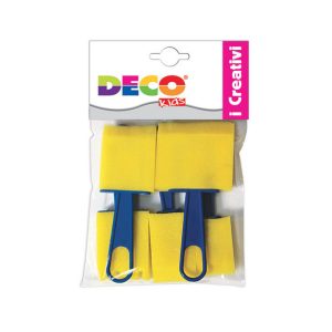 Set pennellesse in SPUGNA busta 5 pz.