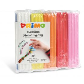 Plastilina confezione 10 Colori 550 gr.