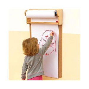 PORTAROTOLO da DISEGNO in LEGNO