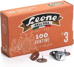 PUNTINE Metallo n°3 scatola 100 pz.