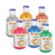 Tempera Metallizzata flacone 300 ml.