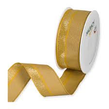Nastro Regalo Tessuto Oro o Argento