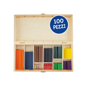 Numeri in Colore in Legno