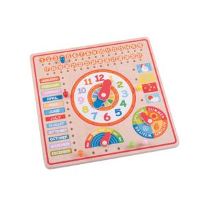 Calendario e Orologio "Impara l'Inglese"