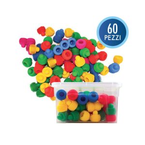 FUNGHI COLORATI IN PLASTICA