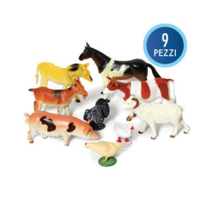 Animali Fattoria in Plastica