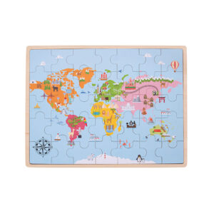 Puzzle in Legno "Il Mondo"