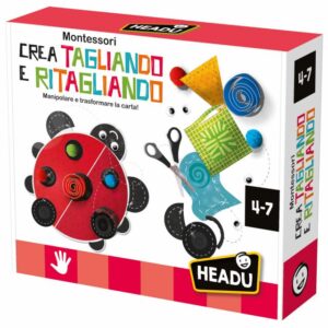 Crea Tagliando e Ritagliando Montessori