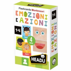 Flashcards Montessori: Emozioni e Azioni
