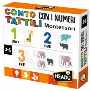 Conto con i Numeri Tattili Montessori
