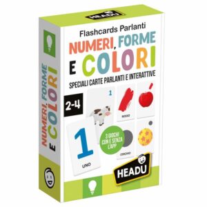 Flashcards Parlanti: Numeri, Forme, Colori